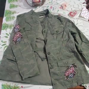 Camo thin jacket